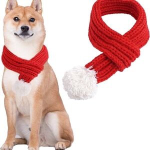 Christmas Cat Dog Scarf